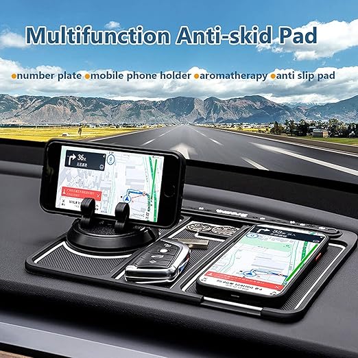 anti-slip car dashboard phone holder mat - product view 3