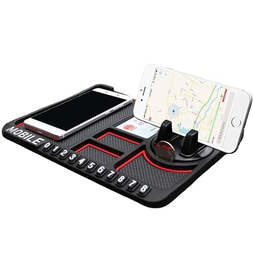 anti-slip car dashboard phone holder mat