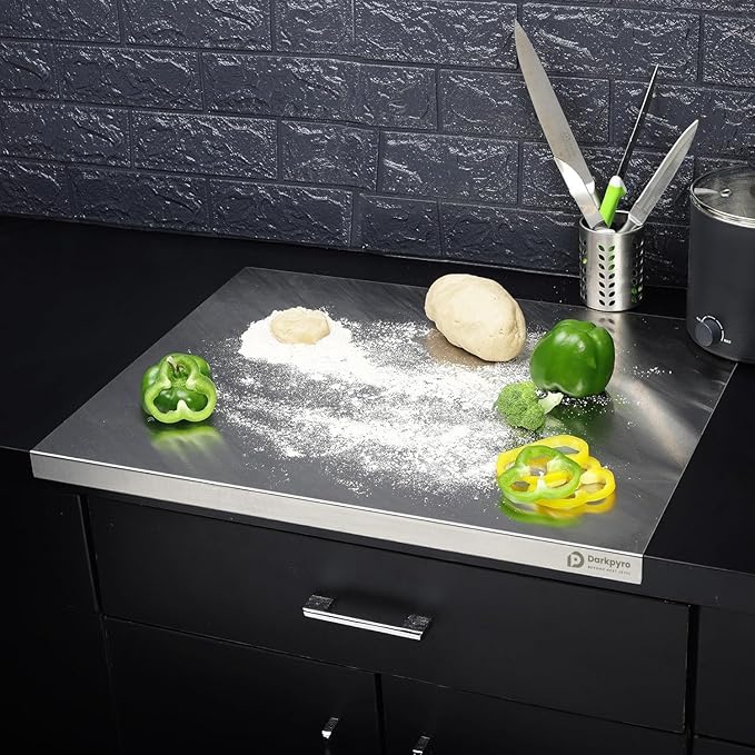 large stainless steel countertop chopping board - product view 5