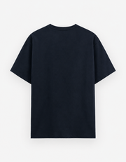 Meinu nhi Penda Unisex Basic T-Shirt — Navy Blue — back