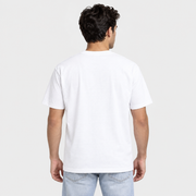 Bho Ladder meme Unisex Standard Crew T-Shirt — White — back