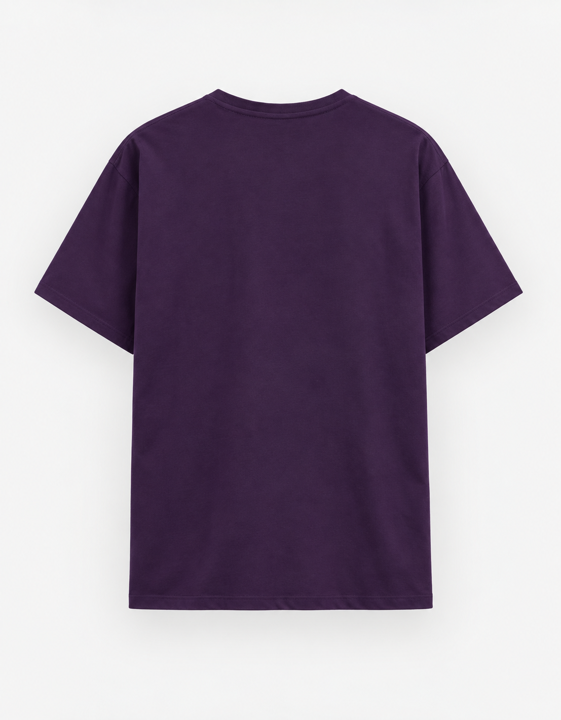 Meinu nhi Penda Unisex Basic T-Shirt — Purple — back