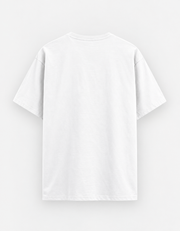 Meinu nhi Penda Unisex Basic T-Shirt — White — back
