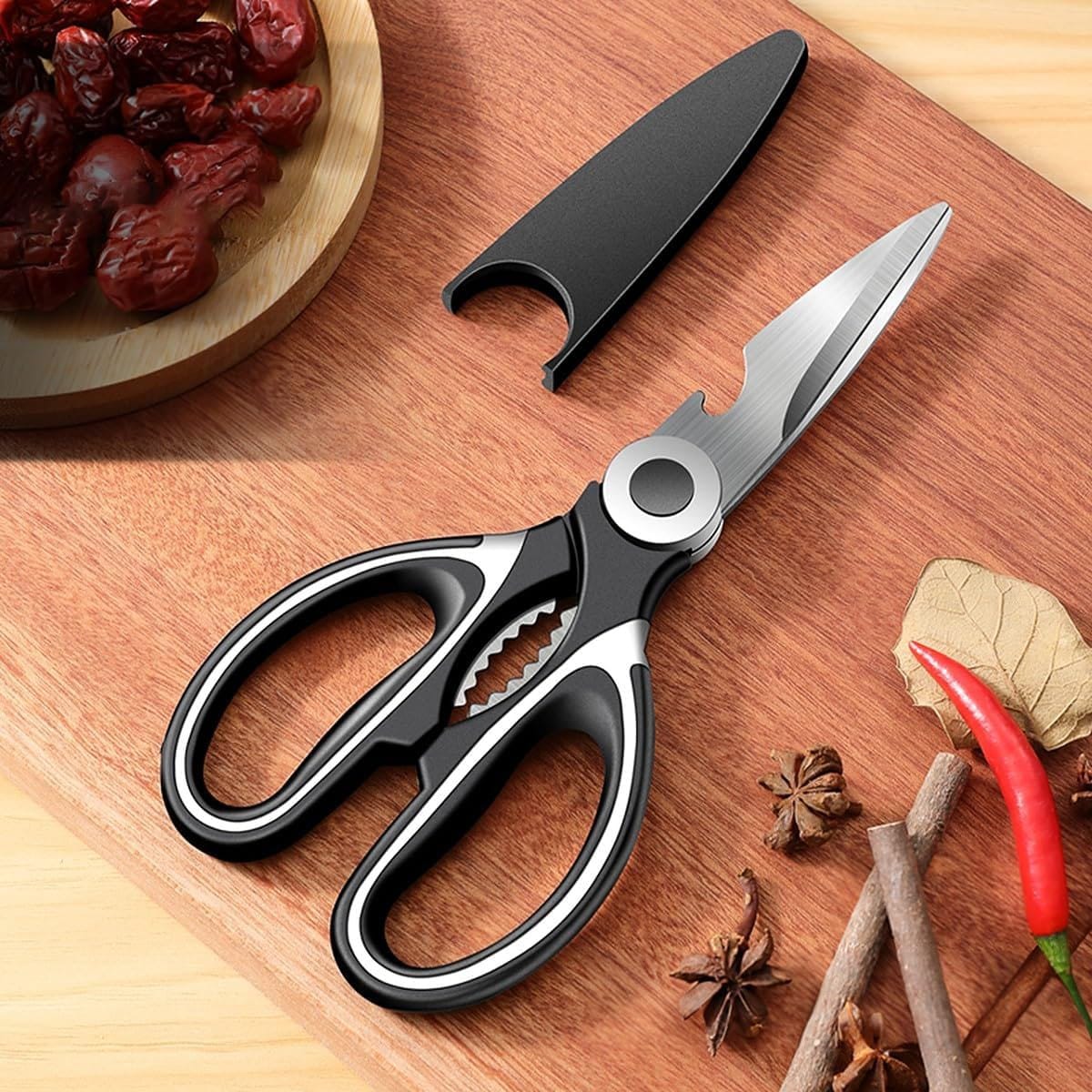 multipurpose stainless steel kitchen shears