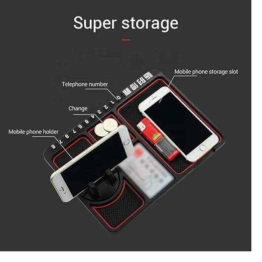 anti-slip car dashboard phone holder mat - product view 4