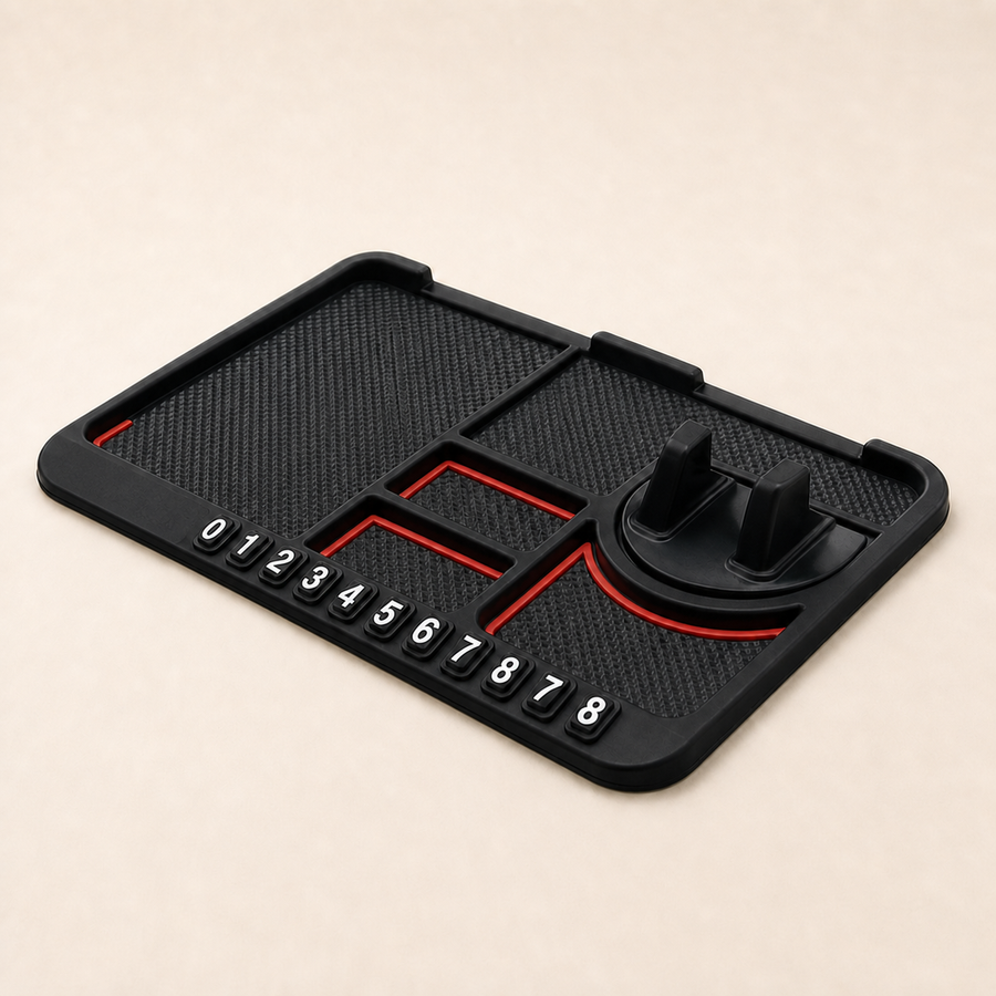 car dashboard phone holder mat