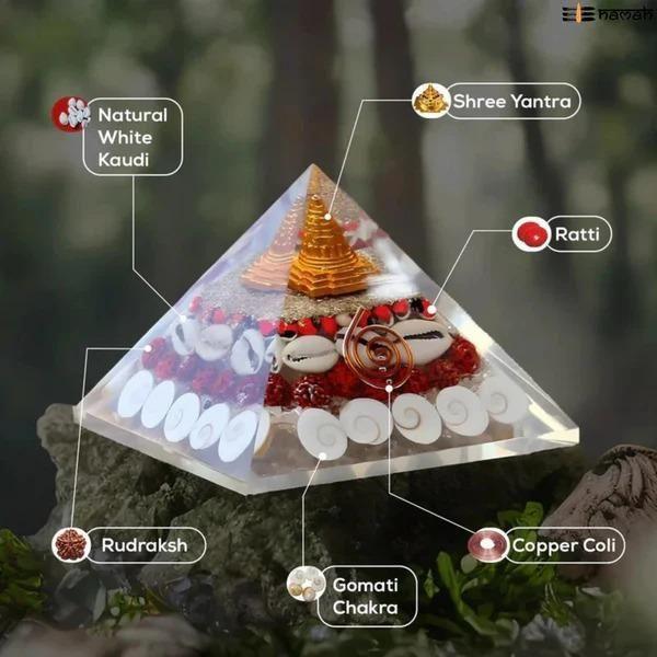 gomati chakra shree yantra pyramid - product view 4
