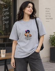 Meinu nhi Penda Unisex Basic T-Shirt — Grey Melange — female