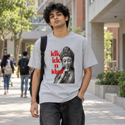 Unisex Basic T-Shirt — Grey Melange — front