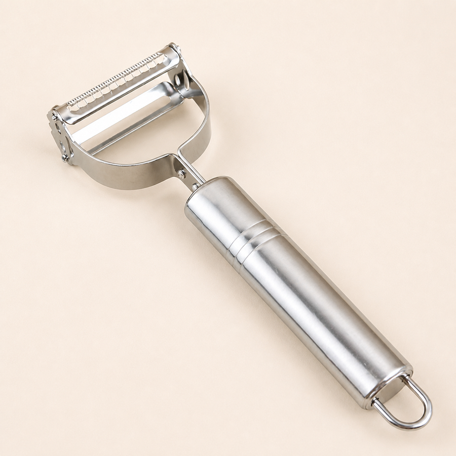 stainless steel julienne peeler