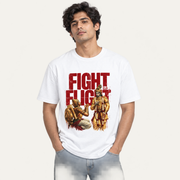 Mahabharat Aesthetic Unisex Standard Crew T-Shirt — White — lifestyle-male