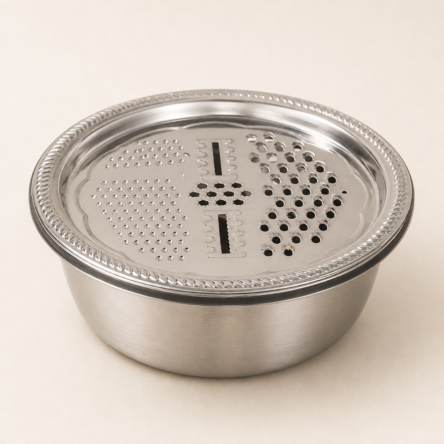 vegetable cutter with drain basket