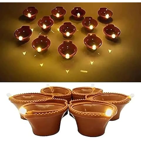 water-sensor electric diyas – pack of 18